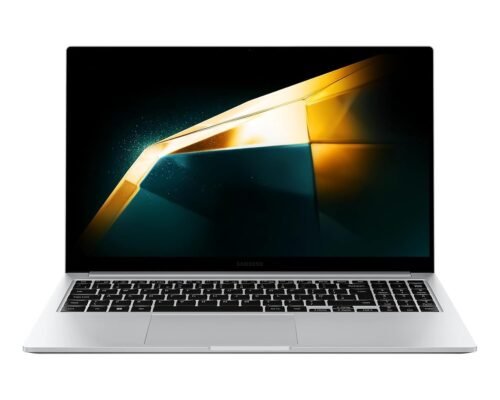Samsung Galaxy Book4 | Intel Core 5 120U (14th Gen) |16GB RAM | 512GB SSD | Windows 11 Pro | Fingerprint Reader | Intel Iris XE Graphics | RJ45 |15.6"/39.6 cm Full HD |1.53KG | Silver- NP754XGK-LS2IN