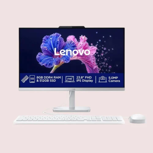 Lenovo A100 All in one Intel® N100 23.8" FHD (1920x1080) 3-Side Edgeless All-in-One Desktop