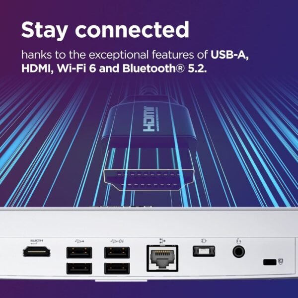 Lenovo A100 All in one Intel® N100 23.8" FHD (1920x1080) 3-Side Edgeless All-in-One Desktop