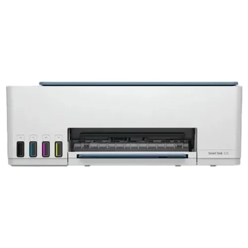 Printer Smart Tank 525 All in One Multi Function Color Ink Tank Printer Free Data Cable Print/Scan/Copy with Up to 4000 Black & 6000 Color Pages of Ink in Box (Ink Bottle Included)