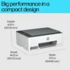 HP Smart Tank 580 All-in-One WiFi Colour Printer | 1 Extra Black Ink Bottle | 1+1 Year Extended Warranty on Registration| Up to 8000 Black & 6000 Colour Prints I Print,Scan & Copy for Office/Home