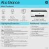 HP Smart Tank 580 All-in-One WiFi Colour Printer | 1 Extra Black Ink Bottle | 1+1 Year Extended Warranty on Registration| Up to 8000 Black & 6000 Colour Prints I Print,Scan & Copy for Office/Home
